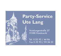 Das Logo von Ute Lang Partyservice